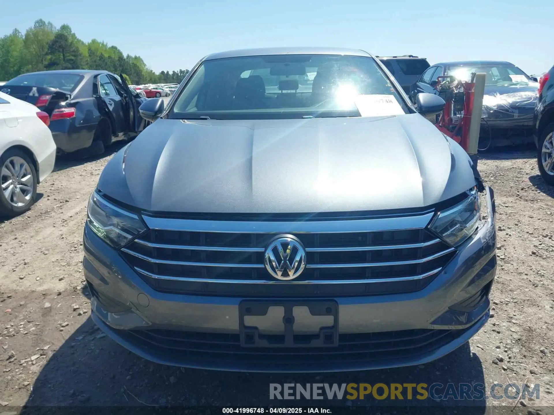 12 fotografías del automóvil dañado 3VWCB7BU8LM011892 VOLKSWAGEN JETTA 2020