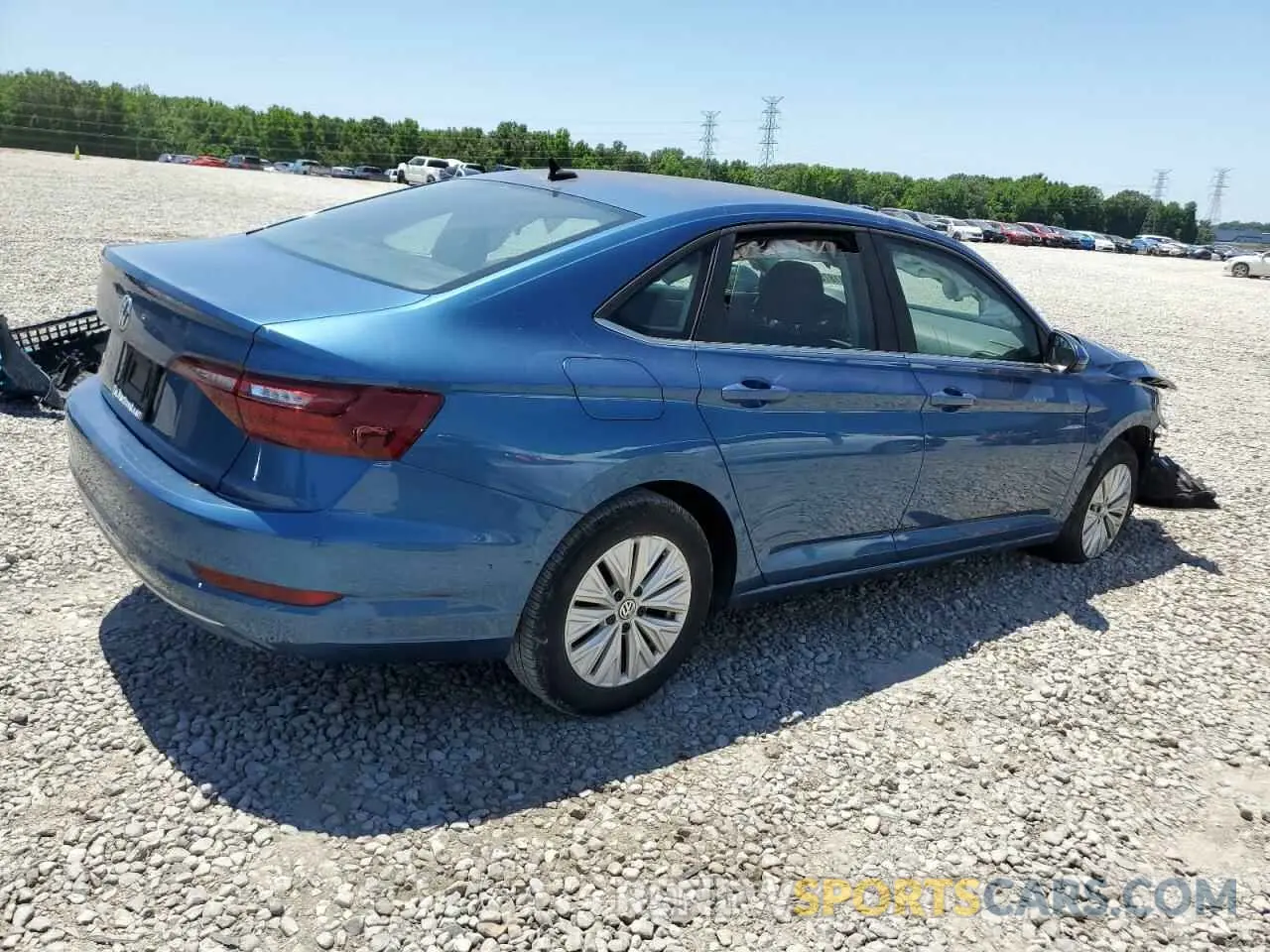 3 fotografías del automóvil dañado 3VWCB7BU8LM022181 VOLKSWAGEN JETTA 2020
