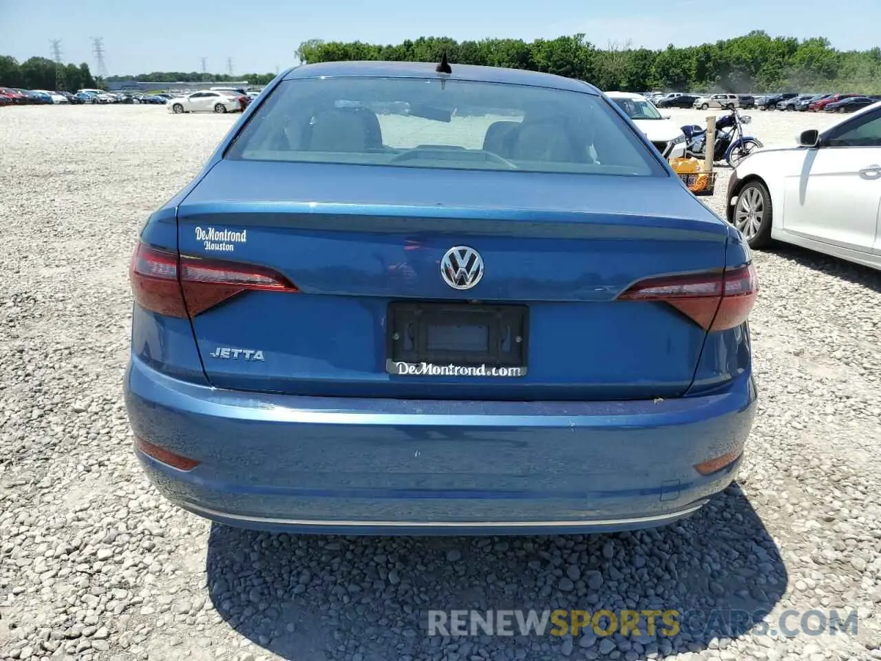 6 fotografías del automóvil dañado 3VWCB7BU8LM022181 VOLKSWAGEN JETTA 2020