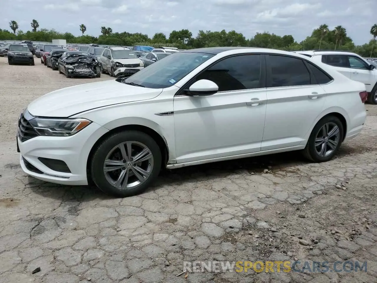 1 fotografías del automóvil dañado 3VWCB7BU8LM036176 VOLKSWAGEN JETTA 2020
