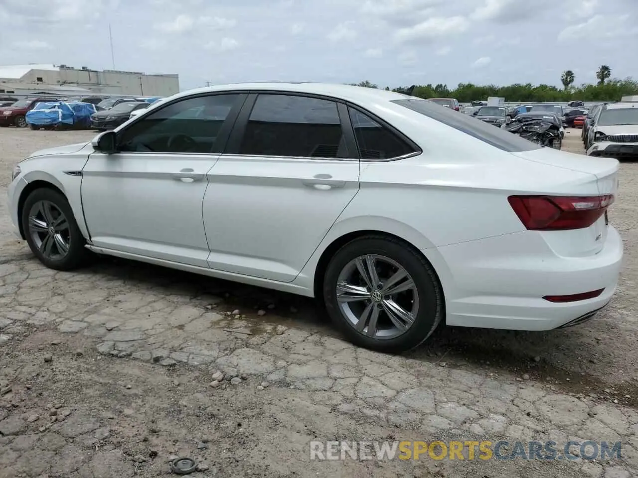 2 fotografías del automóvil dañado 3VWCB7BU8LM036176 VOLKSWAGEN JETTA 2020