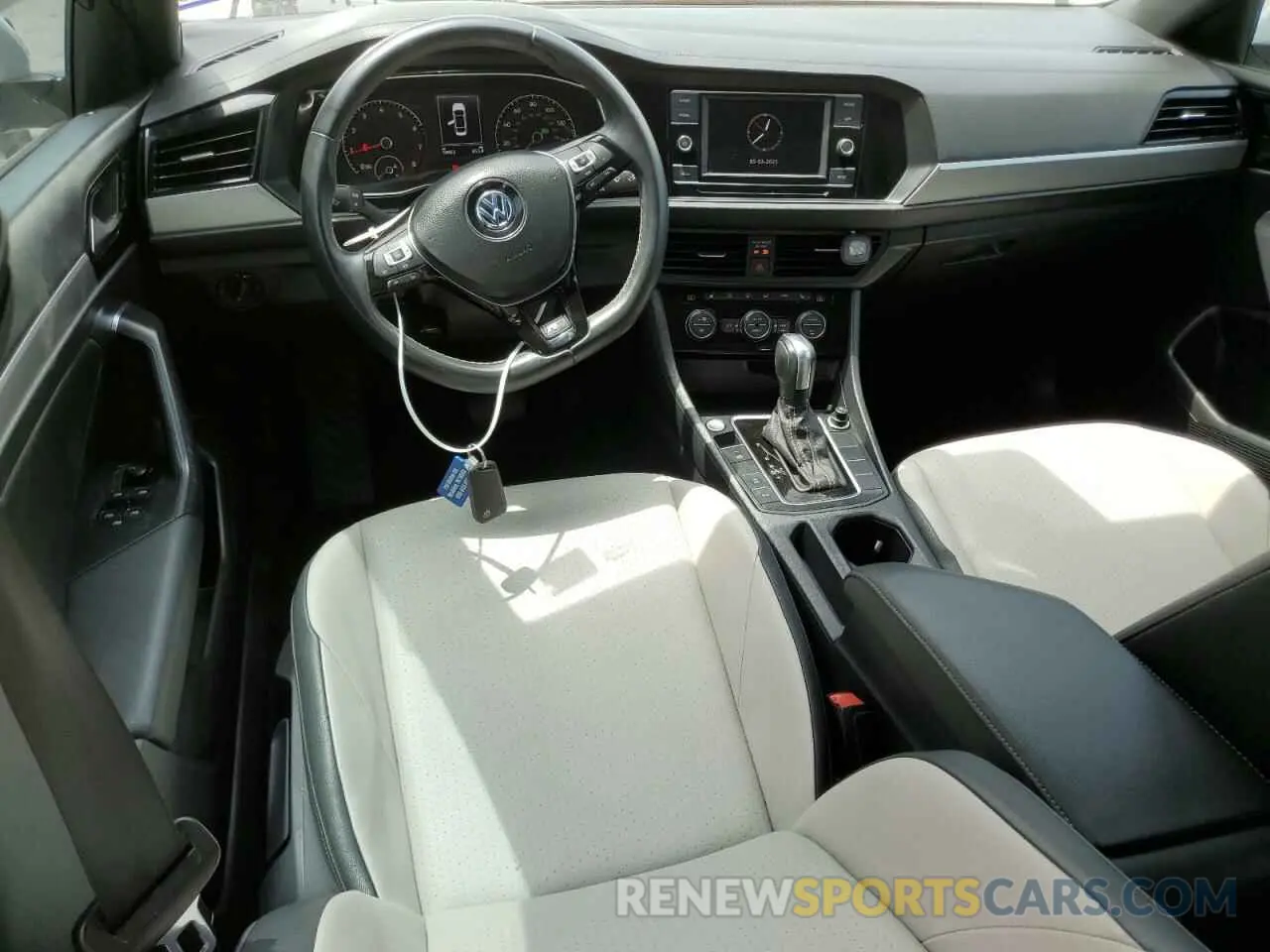 8 fotografías del automóvil dañado 3VWCB7BU8LM036176 VOLKSWAGEN JETTA 2020
