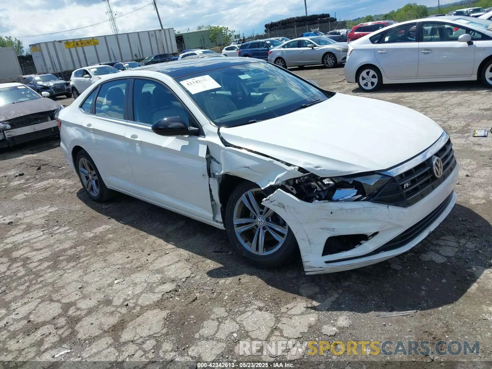 1 fotografías del automóvil dañado 3VWCB7BU8LM054323 VOLKSWAGEN JETTA 2020
