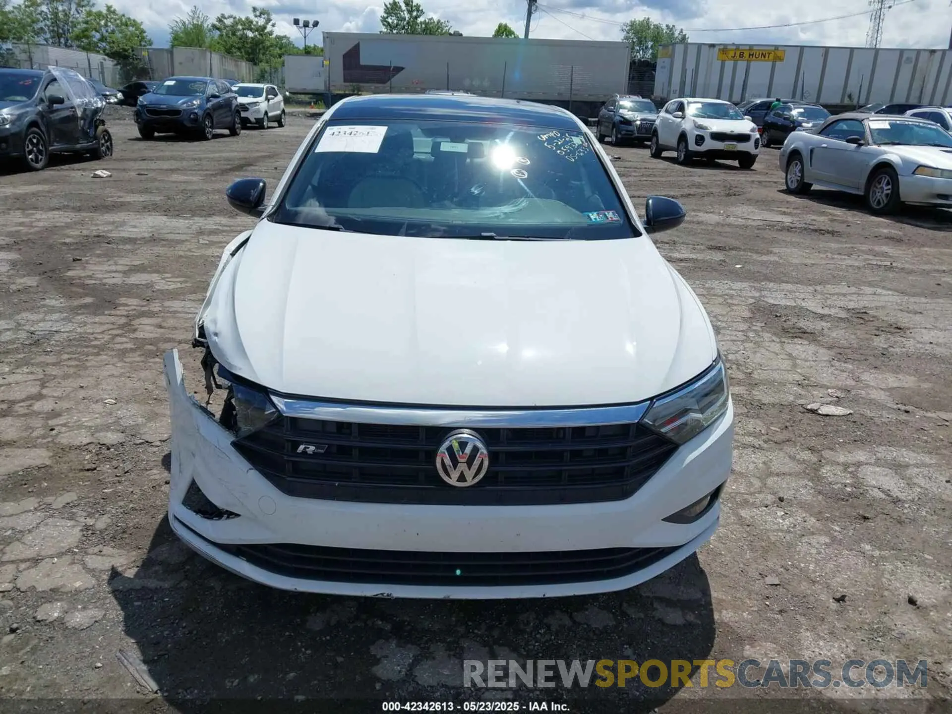12 fotografías del automóvil dañado 3VWCB7BU8LM054323 VOLKSWAGEN JETTA 2020