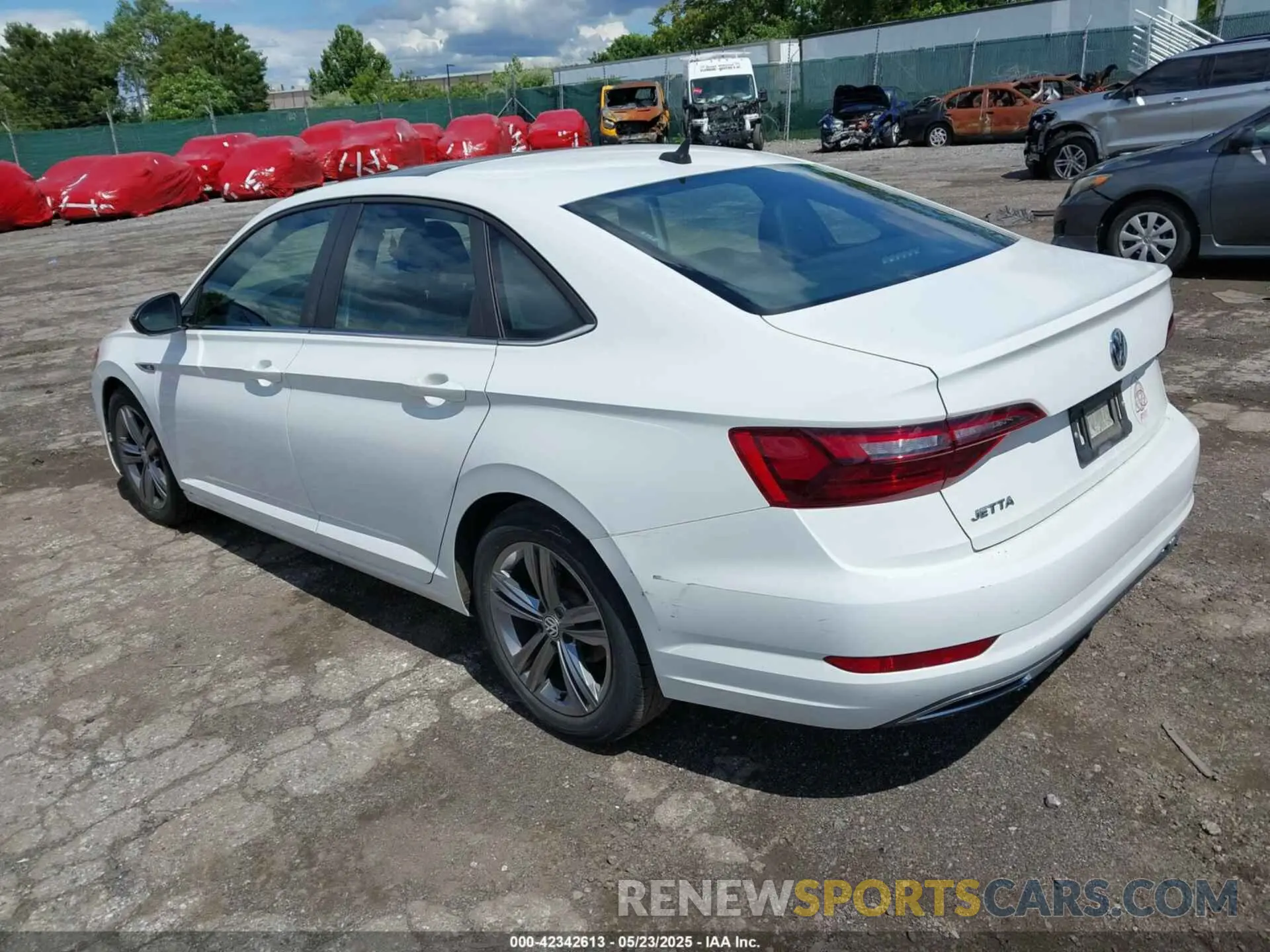 3 fotografías del automóvil dañado 3VWCB7BU8LM054323 VOLKSWAGEN JETTA 2020