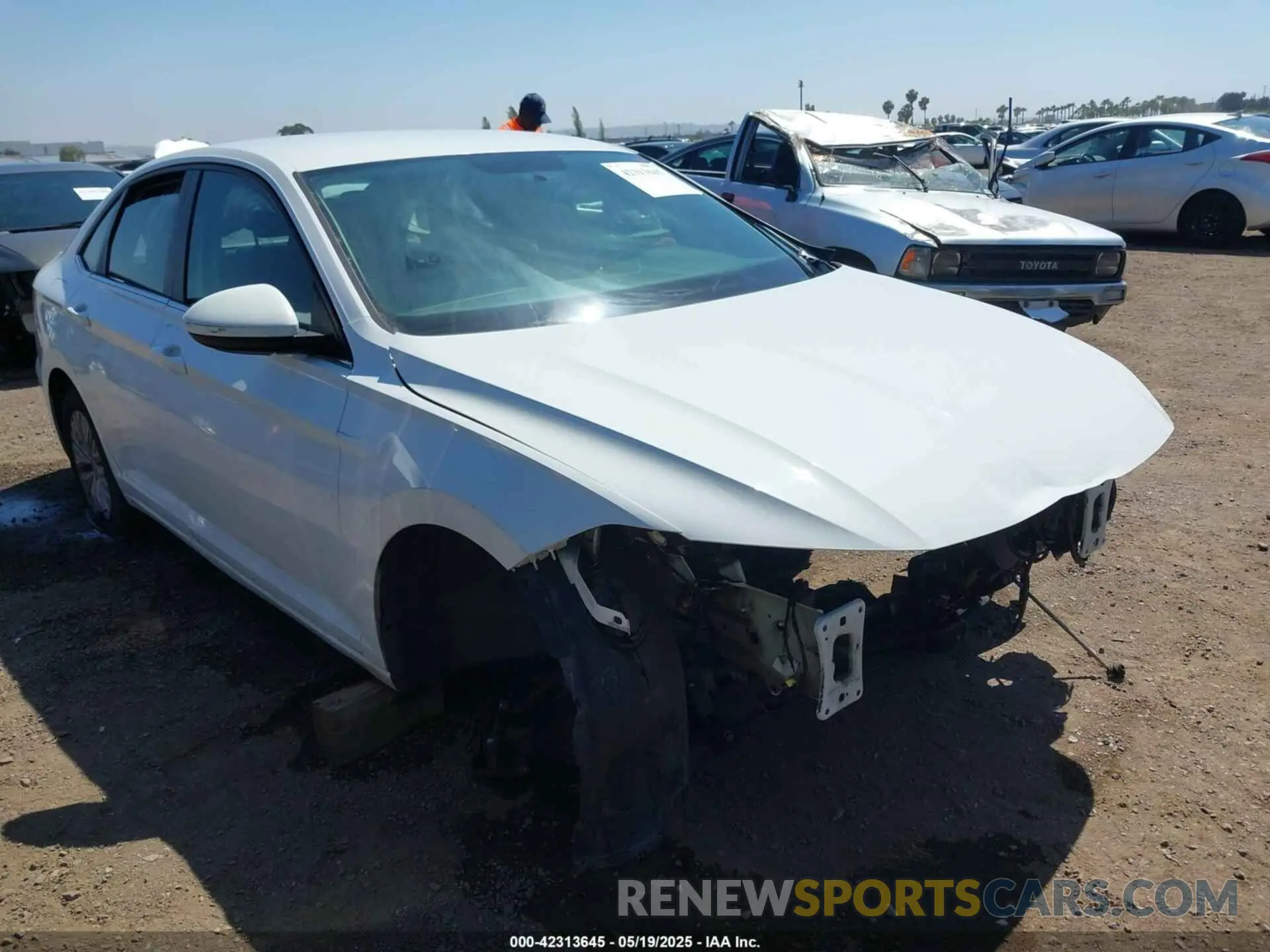 1 fotografías del automóvil dañado 3VWCB7BU8LM056279 VOLKSWAGEN JETTA 2020