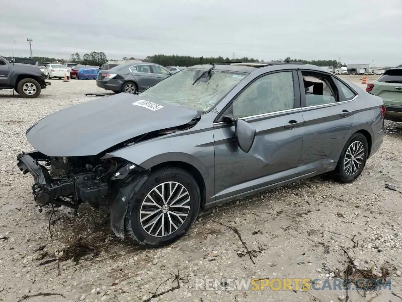 1 fotografías del automóvil dañado 3VWCB7BU8LM061076 VOLKSWAGEN JETTA 2020