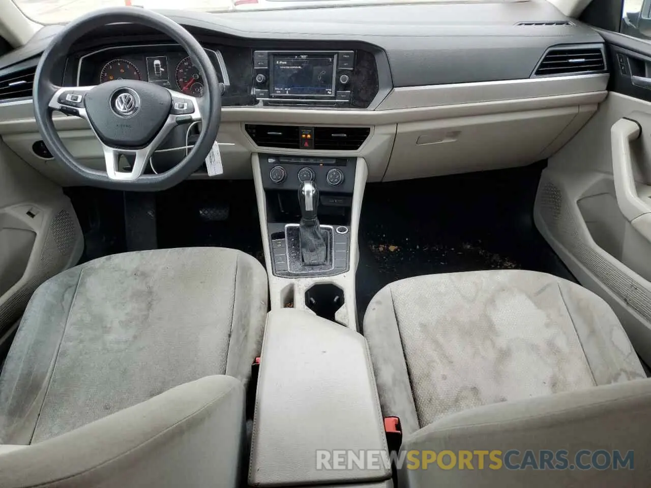 8 fotografías del automóvil dañado 3VWCB7BU8LM077309 VOLKSWAGEN JETTA 2020