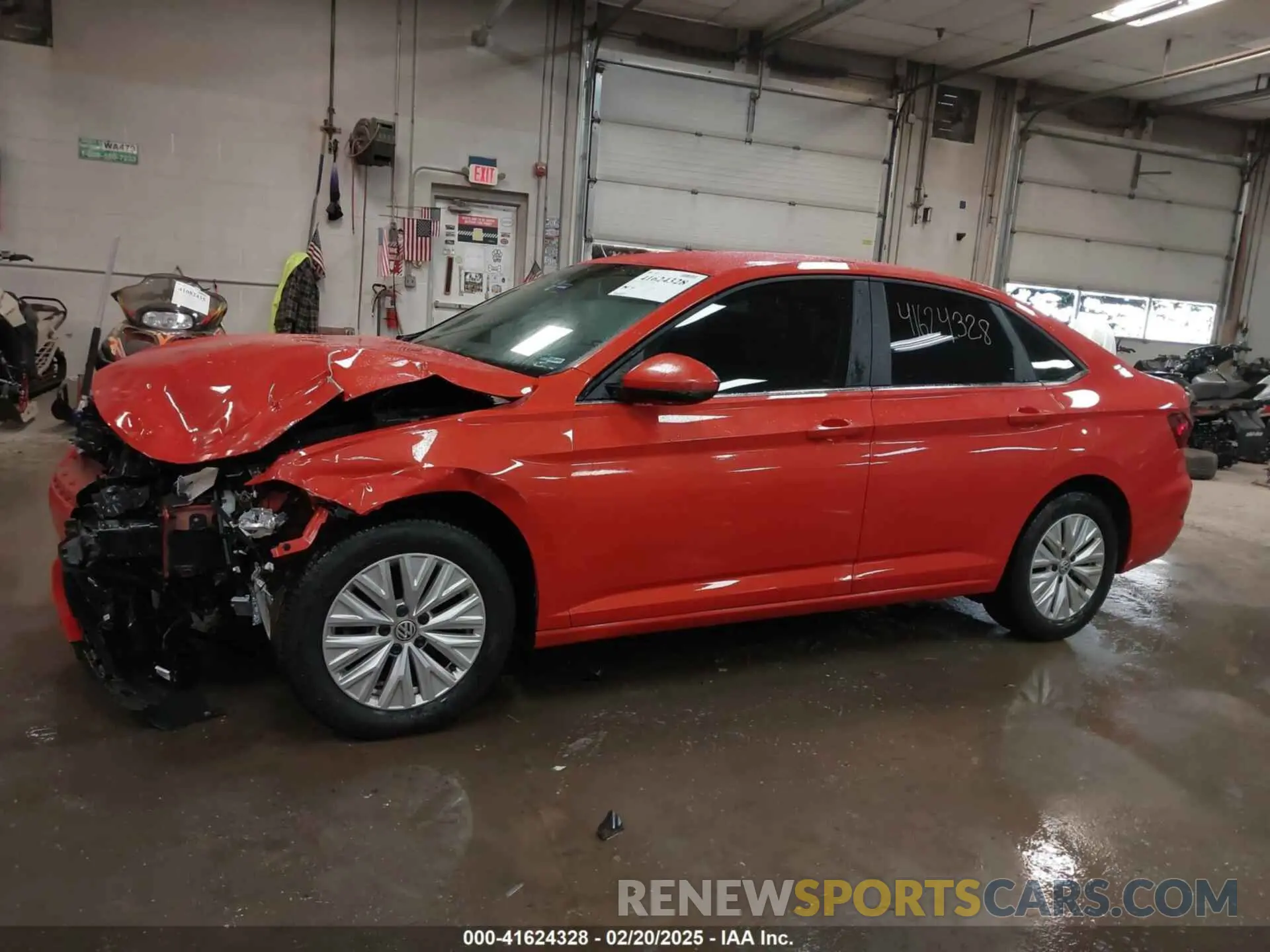 15 fotografías del automóvil dañado 3VWCB7BU9LM001694 VOLKSWAGEN JETTA 2020