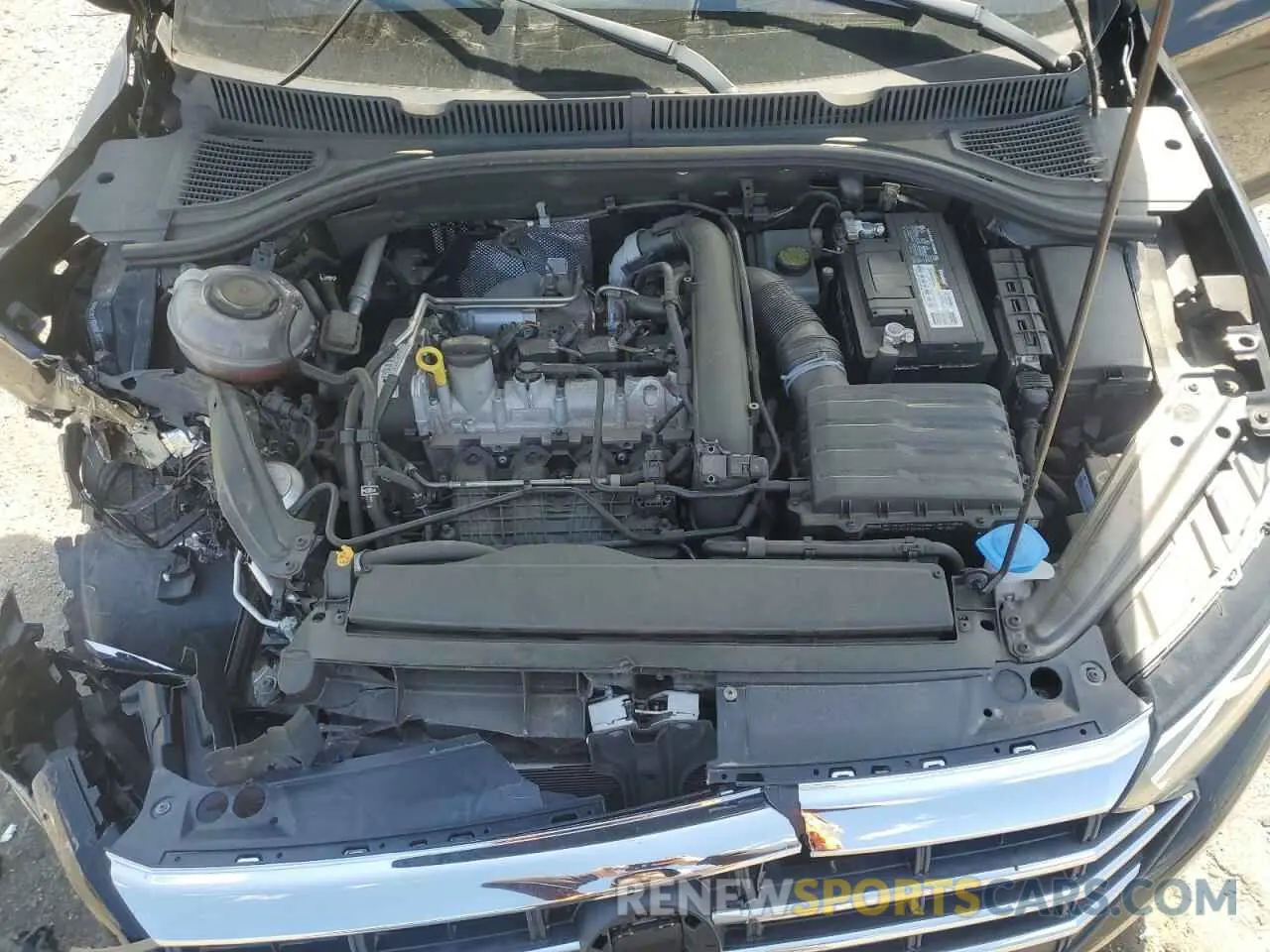 11 fotografías del automóvil dañado 3VWCB7BU9LM027339 VOLKSWAGEN JETTA 2020