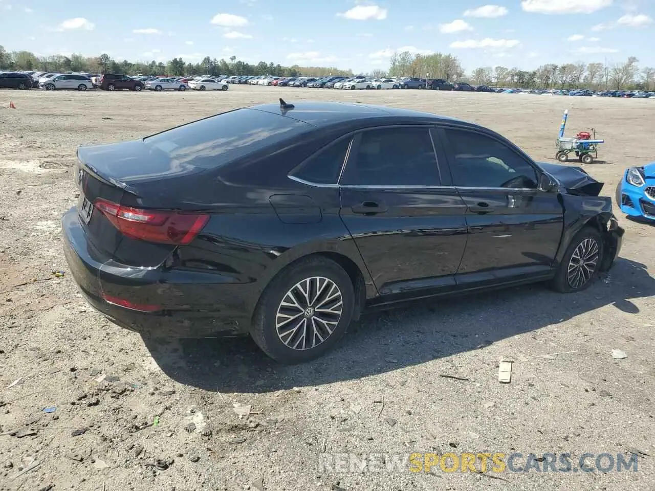 3 fotografías del automóvil dañado 3VWCB7BU9LM027339 VOLKSWAGEN JETTA 2020
