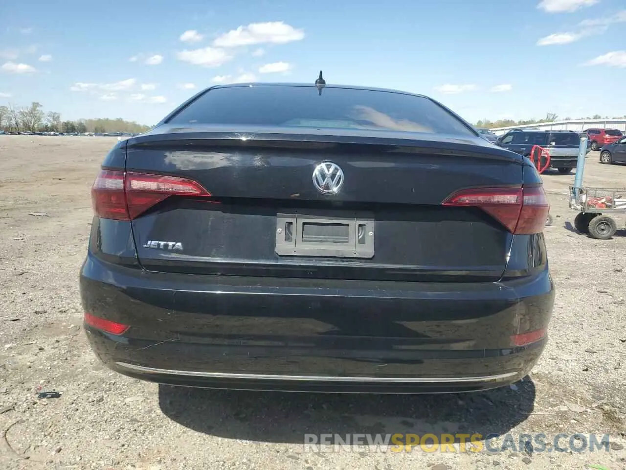 6 fotografías del automóvil dañado 3VWCB7BU9LM027339 VOLKSWAGEN JETTA 2020