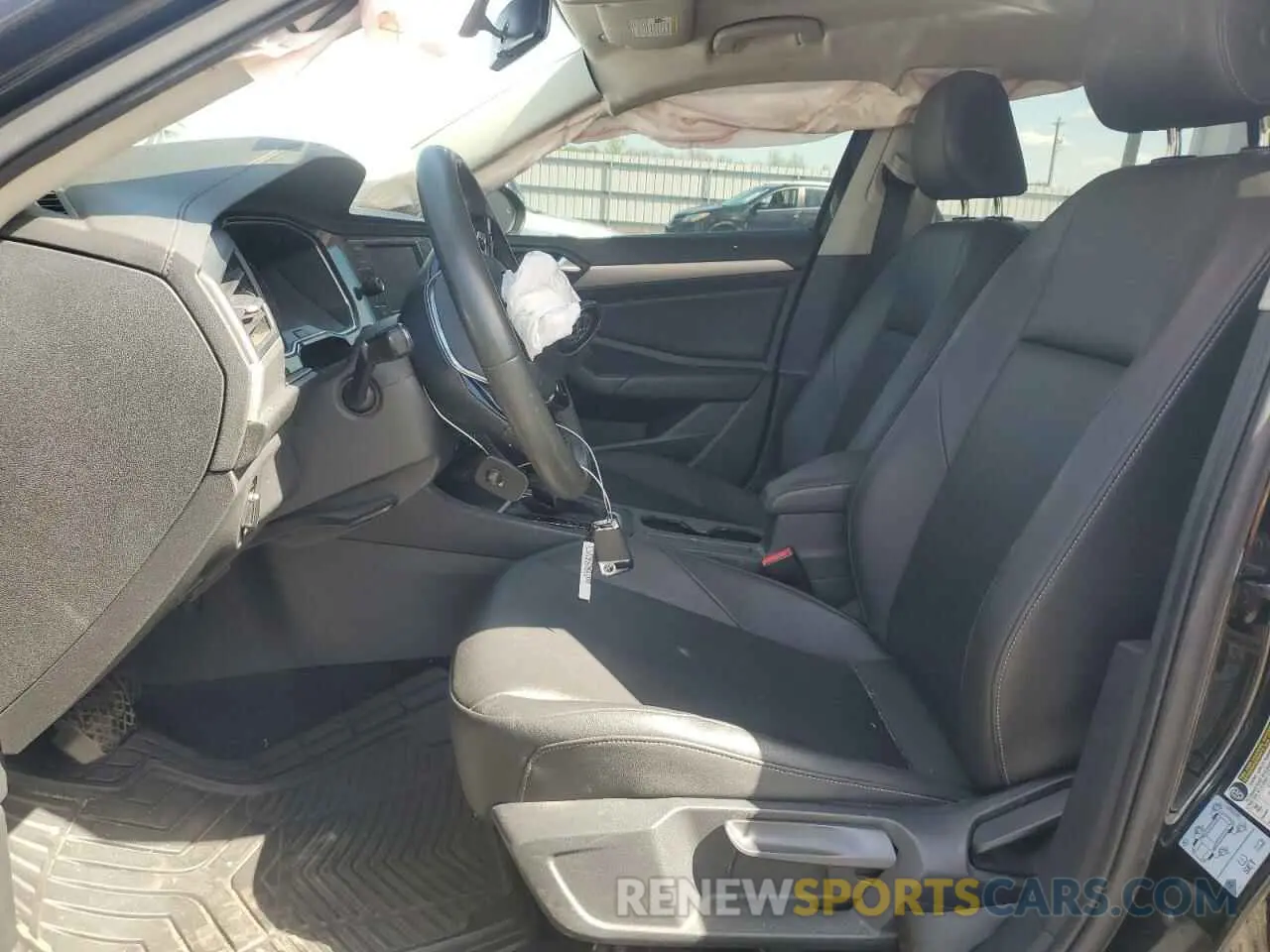 7 fotografías del automóvil dañado 3VWCB7BU9LM027339 VOLKSWAGEN JETTA 2020