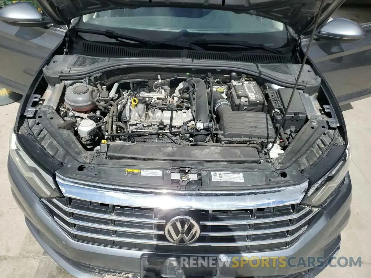 11 fotografías del automóvil dañado 3VWCB7BU9LM037272 VOLKSWAGEN JETTA 2020