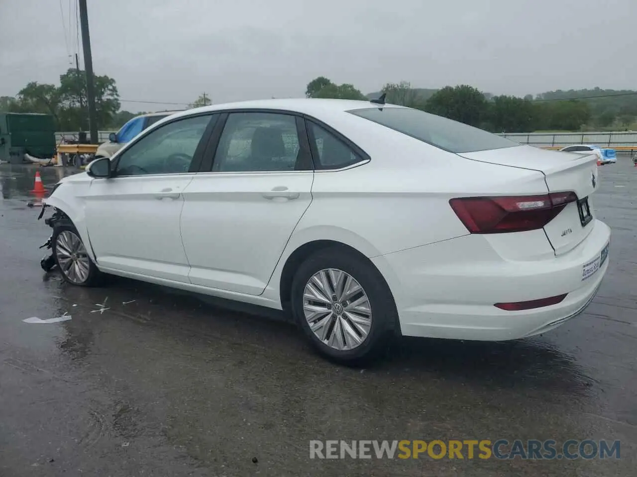 2 fotografías del automóvil dañado 3VWCB7BU9LM042861 VOLKSWAGEN JETTA 2020