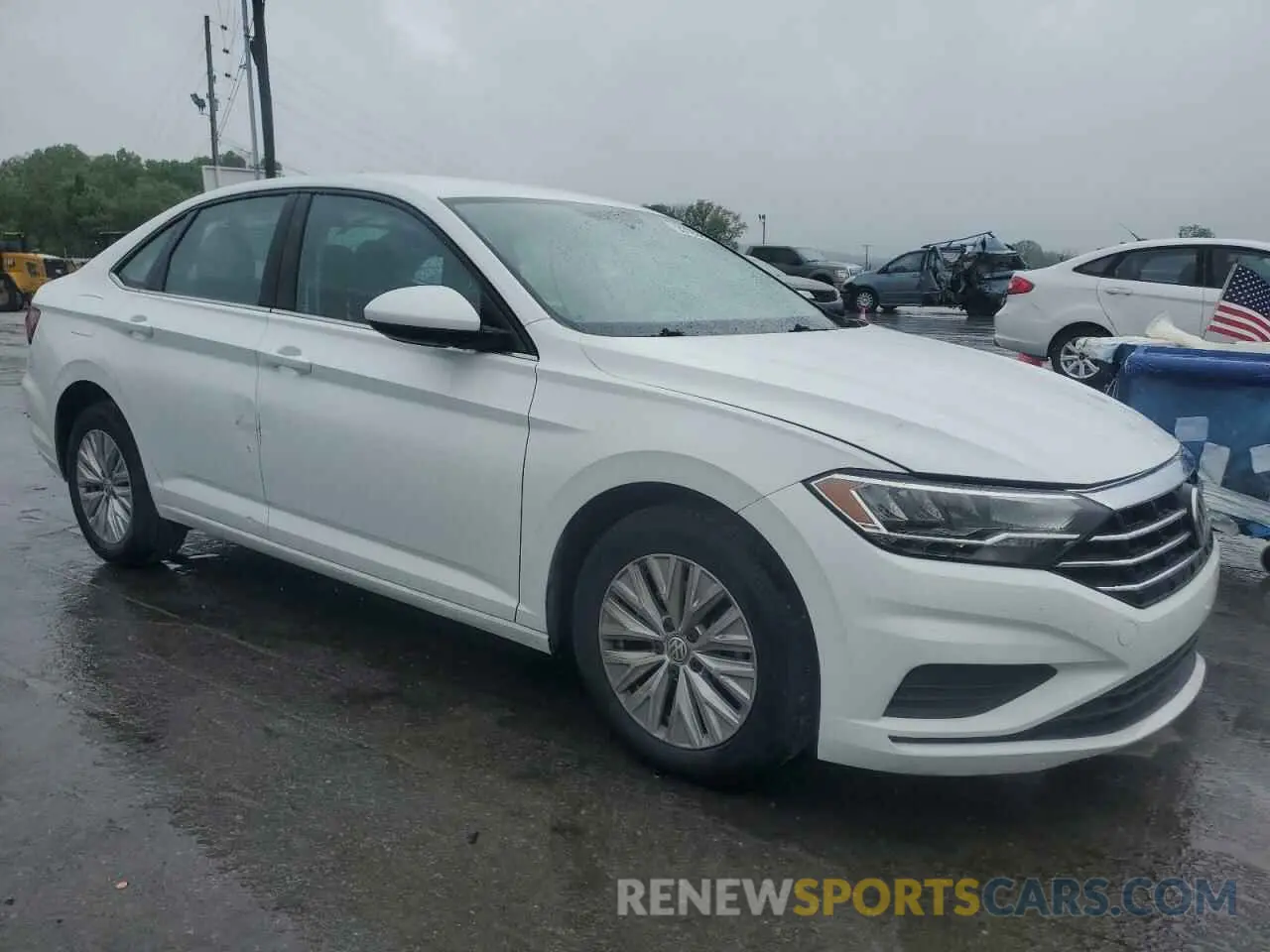 4 fotografías del automóvil dañado 3VWCB7BU9LM042861 VOLKSWAGEN JETTA 2020