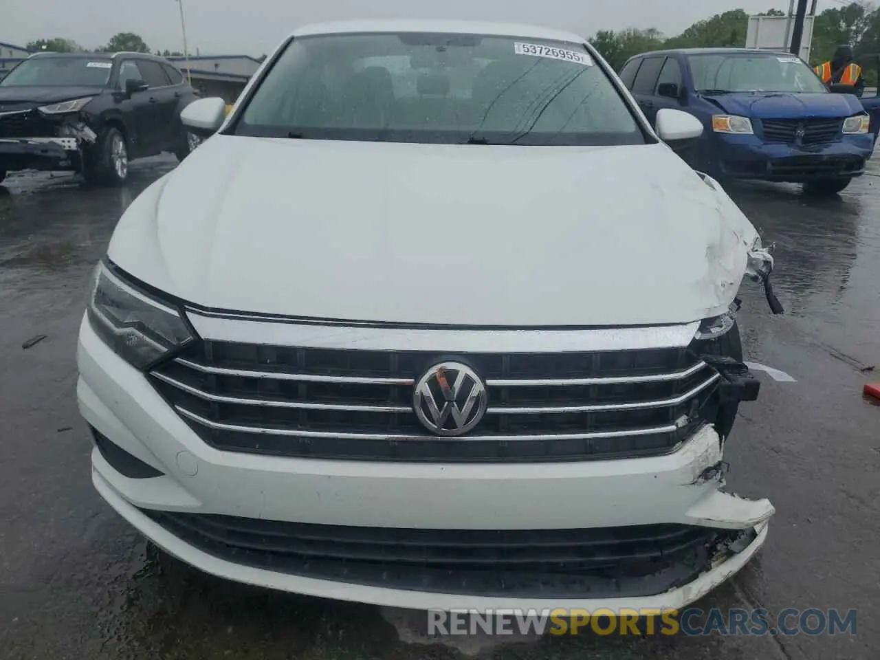5 fotografías del automóvil dañado 3VWCB7BU9LM042861 VOLKSWAGEN JETTA 2020
