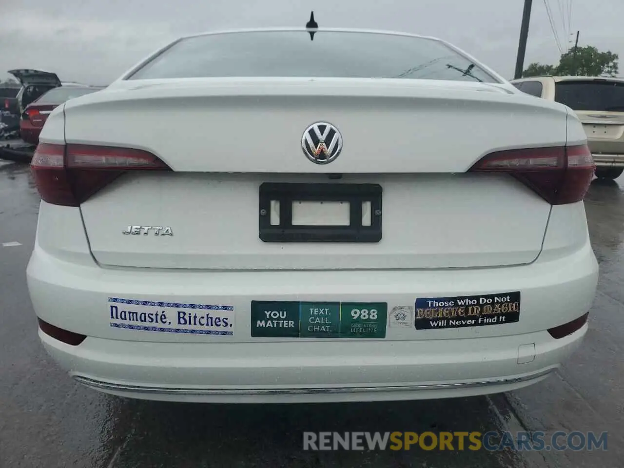 6 fotografías del automóvil dañado 3VWCB7BU9LM042861 VOLKSWAGEN JETTA 2020
