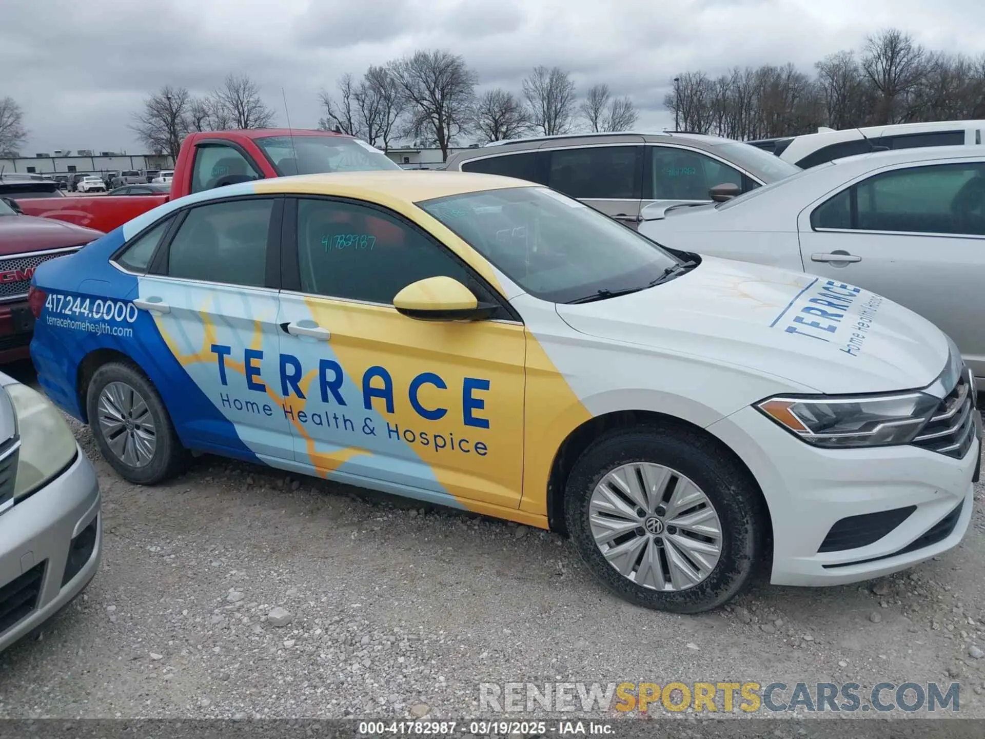 13 fotografías del automóvil dañado 3VWCB7BU9LM045596 VOLKSWAGEN JETTA 2020
