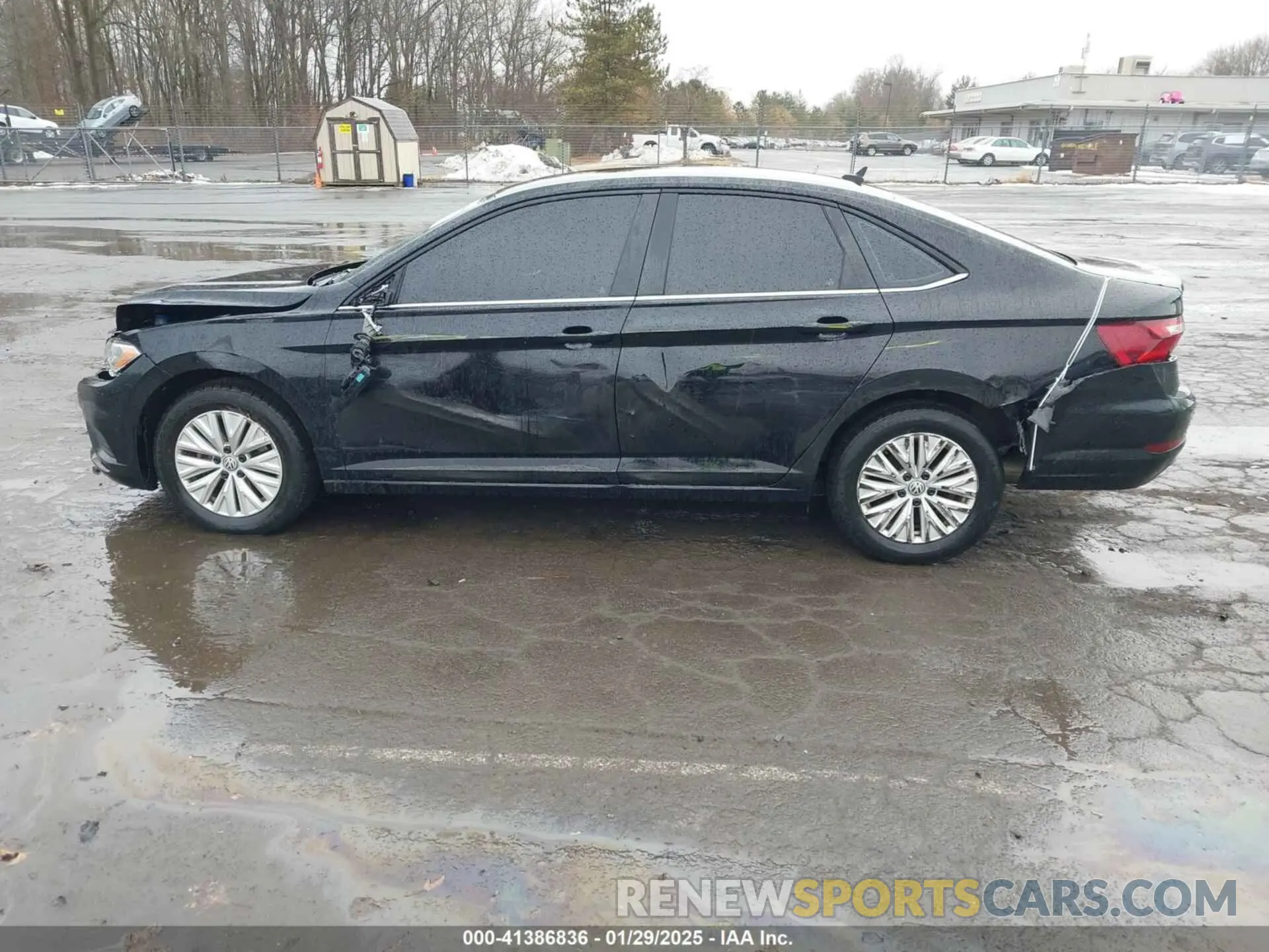 14 fotografías del automóvil dañado 3VWCB7BU9LM049888 VOLKSWAGEN JETTA 2020