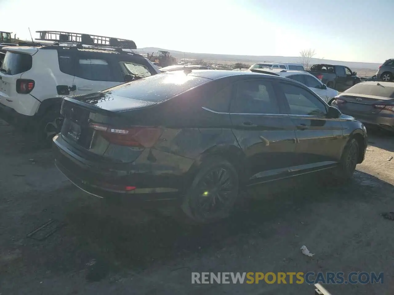 3 fotografías del automóvil dañado 3VWCB7BU9LM065282 VOLKSWAGEN JETTA 2020