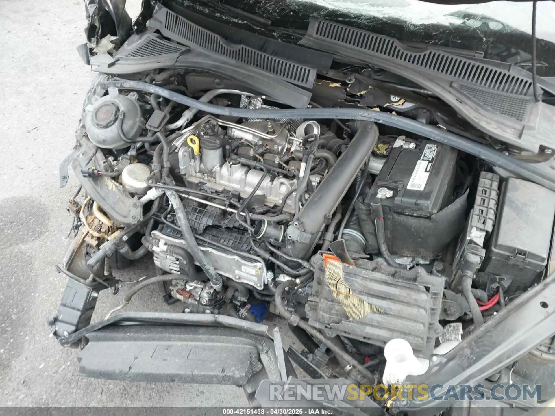 10 fotografías del automóvil dañado 3VWCB7BU9LM071647 VOLKSWAGEN JETTA 2020