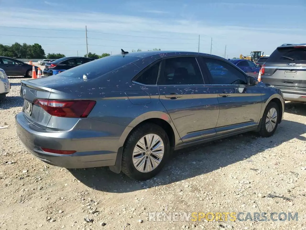 3 fotografías del automóvil dañado 3VWCB7BUXLM018553 VOLKSWAGEN JETTA 2020