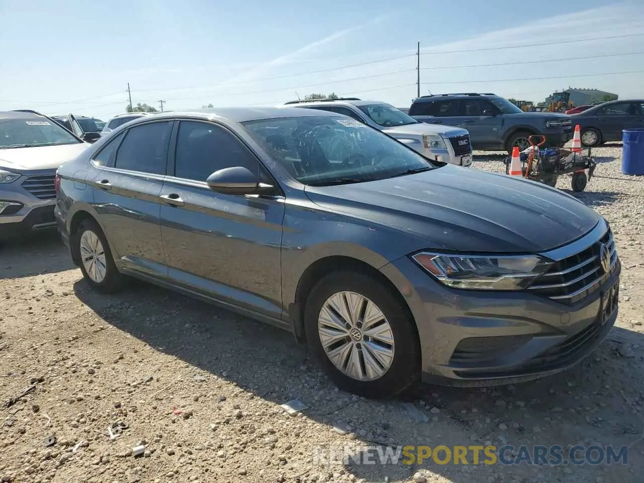 4 fotografías del automóvil dañado 3VWCB7BUXLM018553 VOLKSWAGEN JETTA 2020