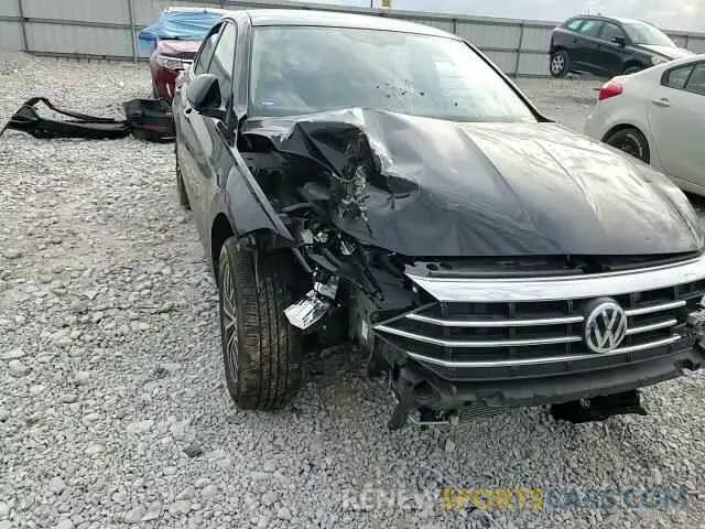10 fotografías del automóvil dañado 3VWCB7BUXLM022540 VOLKSWAGEN JETTA 2020