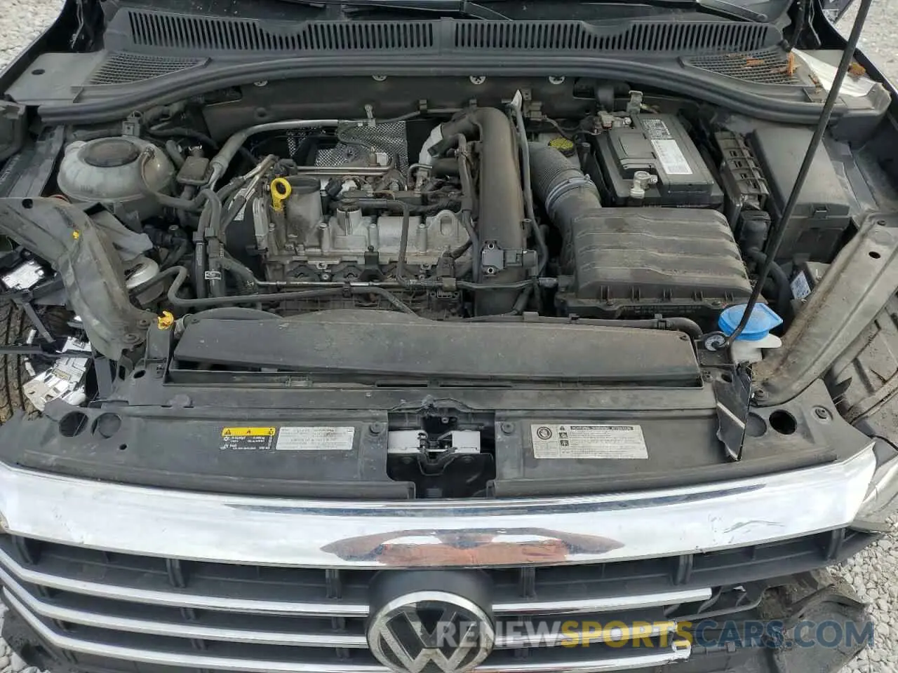13 fotografías del automóvil dañado 3VWCB7BUXLM022540 VOLKSWAGEN JETTA 2020