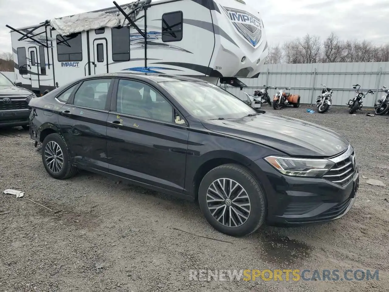 4 fotografías del automóvil dañado 3VWCB7BUXLM025163 VOLKSWAGEN JETTA 2020