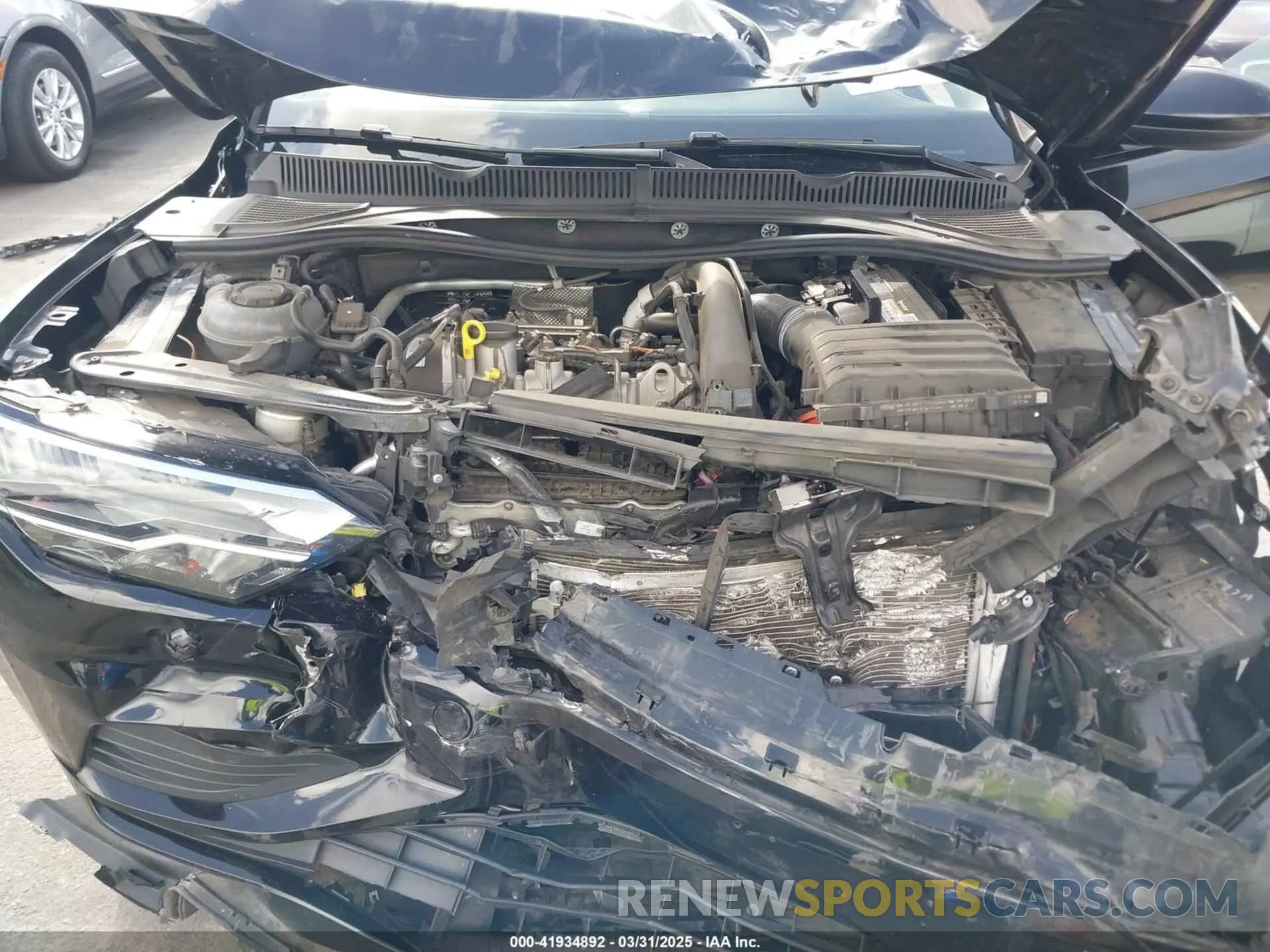 10 fotografías del automóvil dañado 3VWCB7BUXLM030573 VOLKSWAGEN JETTA 2020