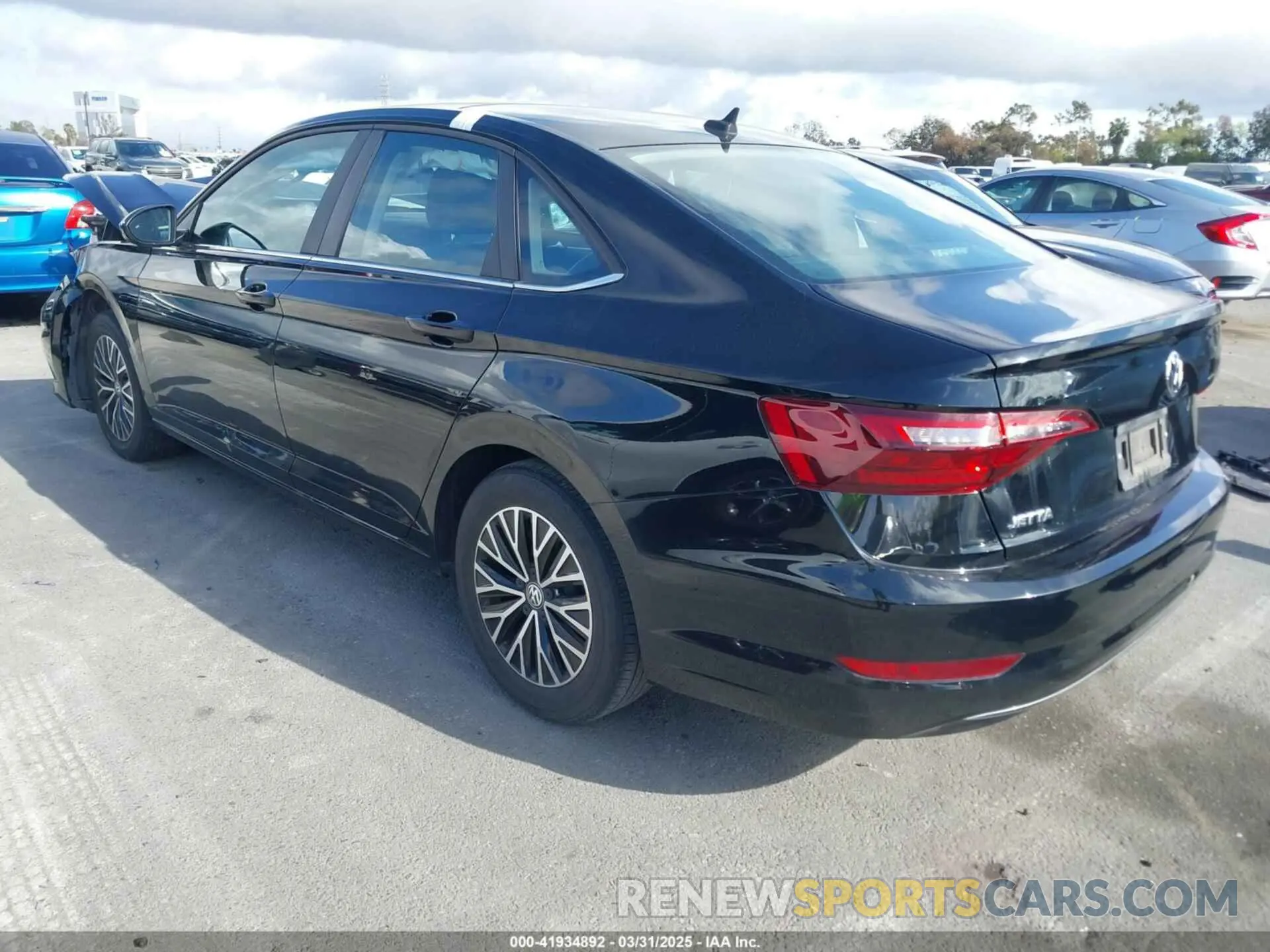 3 fotografías del automóvil dañado 3VWCB7BUXLM030573 VOLKSWAGEN JETTA 2020