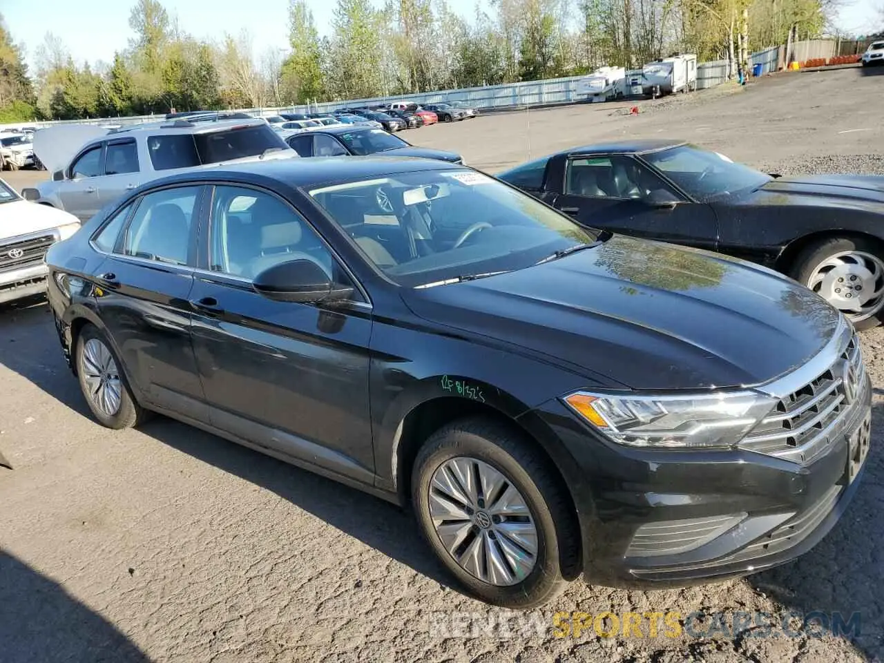 4 fotografías del automóvil dañado 3VWCB7BUXLM065713 VOLKSWAGEN JETTA 2020