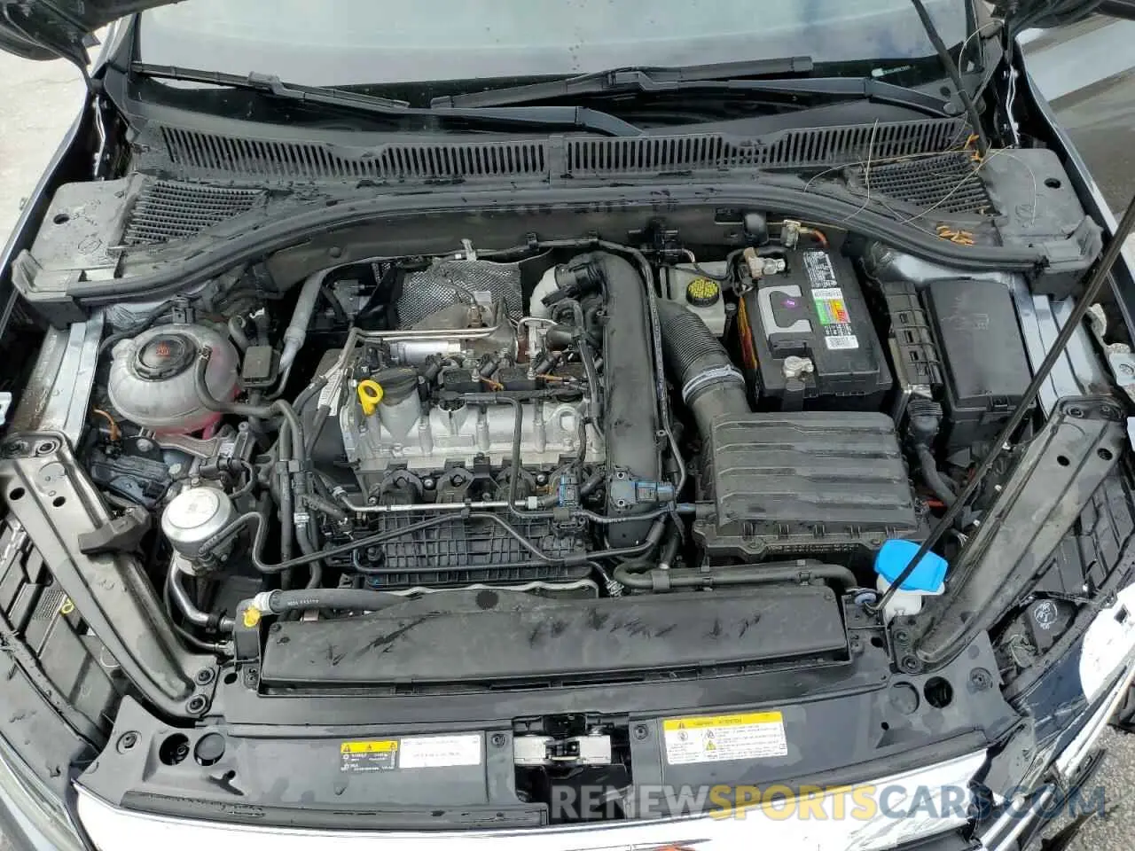 11 fotografías del automóvil dañado 3VWE57BU0LM087896 VOLKSWAGEN JETTA 2020