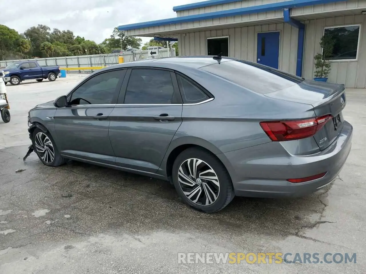 2 fotografías del automóvil dañado 3VWE57BU0LM087896 VOLKSWAGEN JETTA 2020