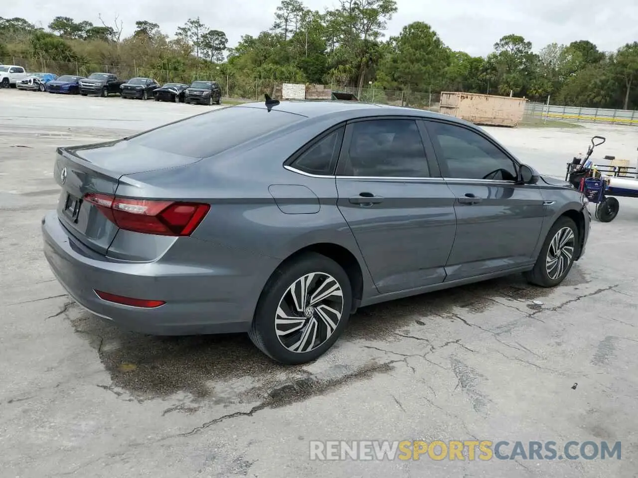 3 fotografías del automóvil dañado 3VWE57BU0LM087896 VOLKSWAGEN JETTA 2020