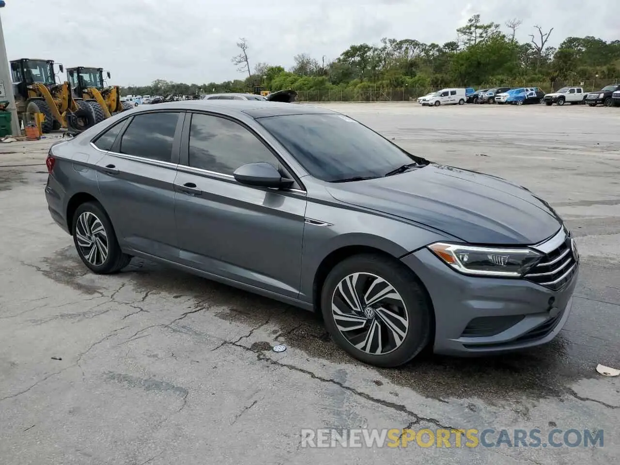 4 fotografías del automóvil dañado 3VWE57BU0LM087896 VOLKSWAGEN JETTA 2020