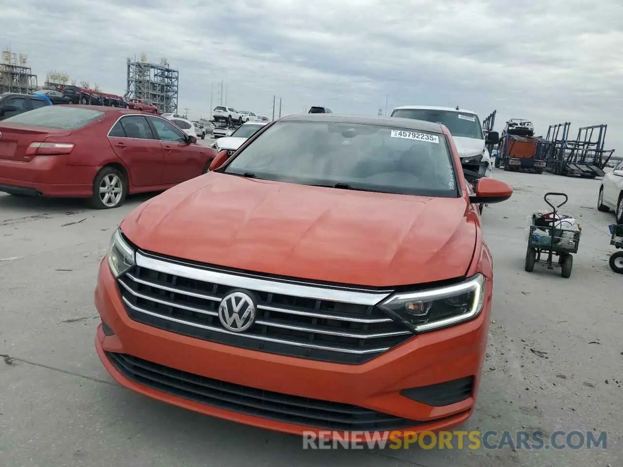 5 fotografías del automóvil dañado 3VWE57BU5LM091801 VOLKSWAGEN JETTA 2020