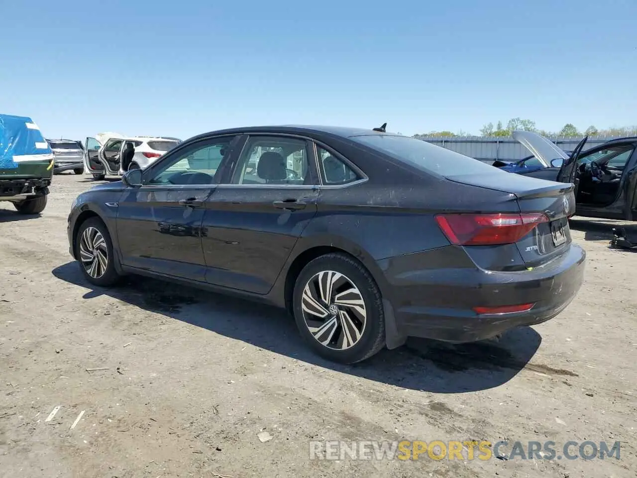2 fotografías del automóvil dañado 3VWE57BU7LM081951 VOLKSWAGEN JETTA 2020