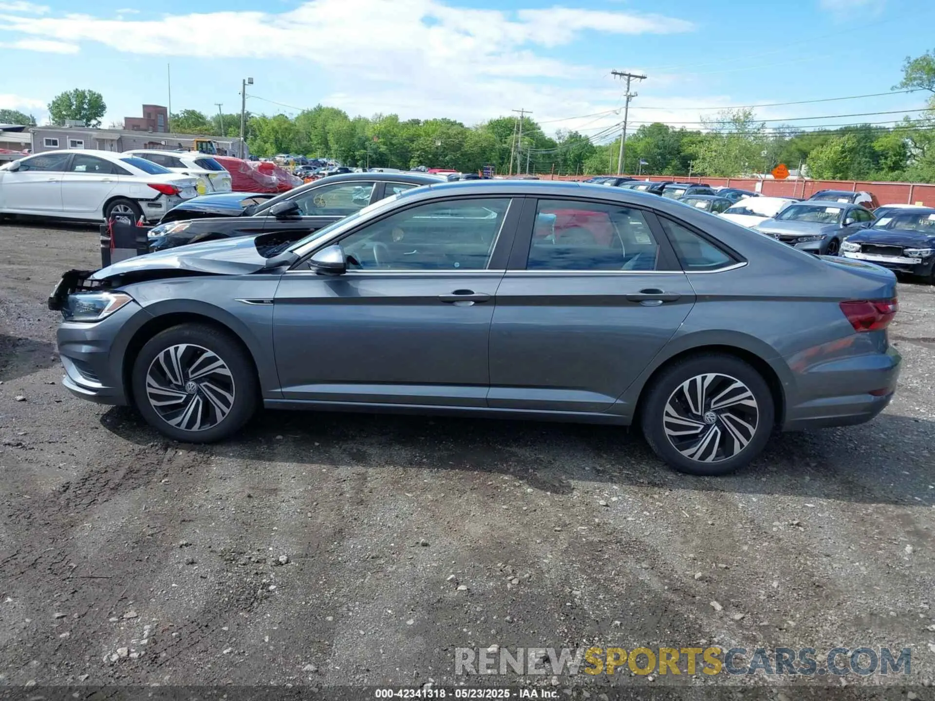 14 fotografías del automóvil dañado 3VWEB7BU2LM024016 VOLKSWAGEN JETTA 2020