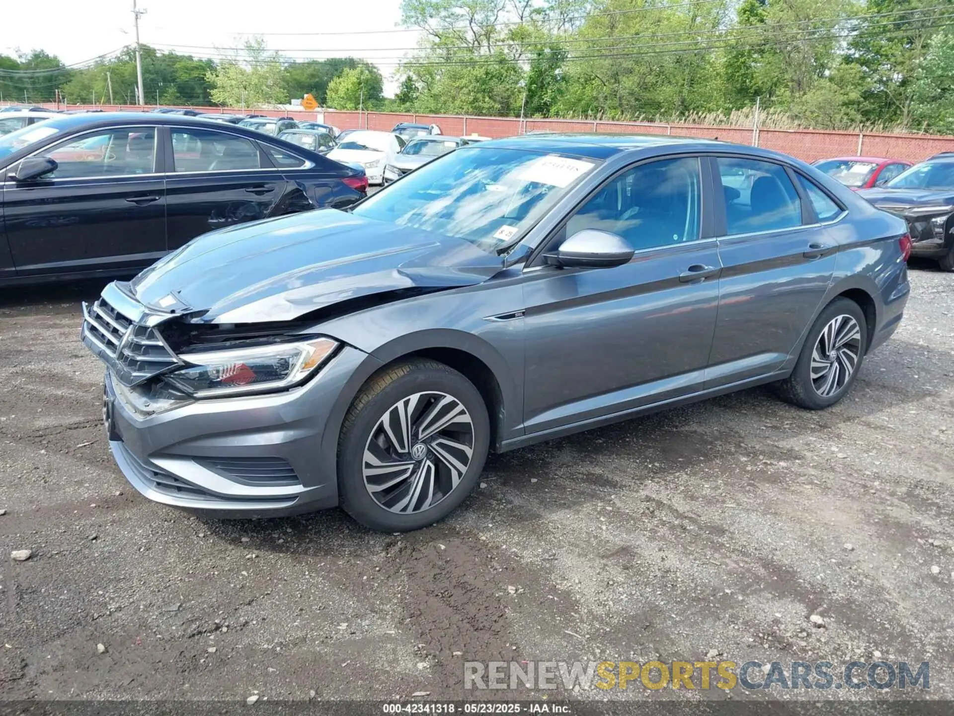 2 fotografías del automóvil dañado 3VWEB7BU2LM024016 VOLKSWAGEN JETTA 2020