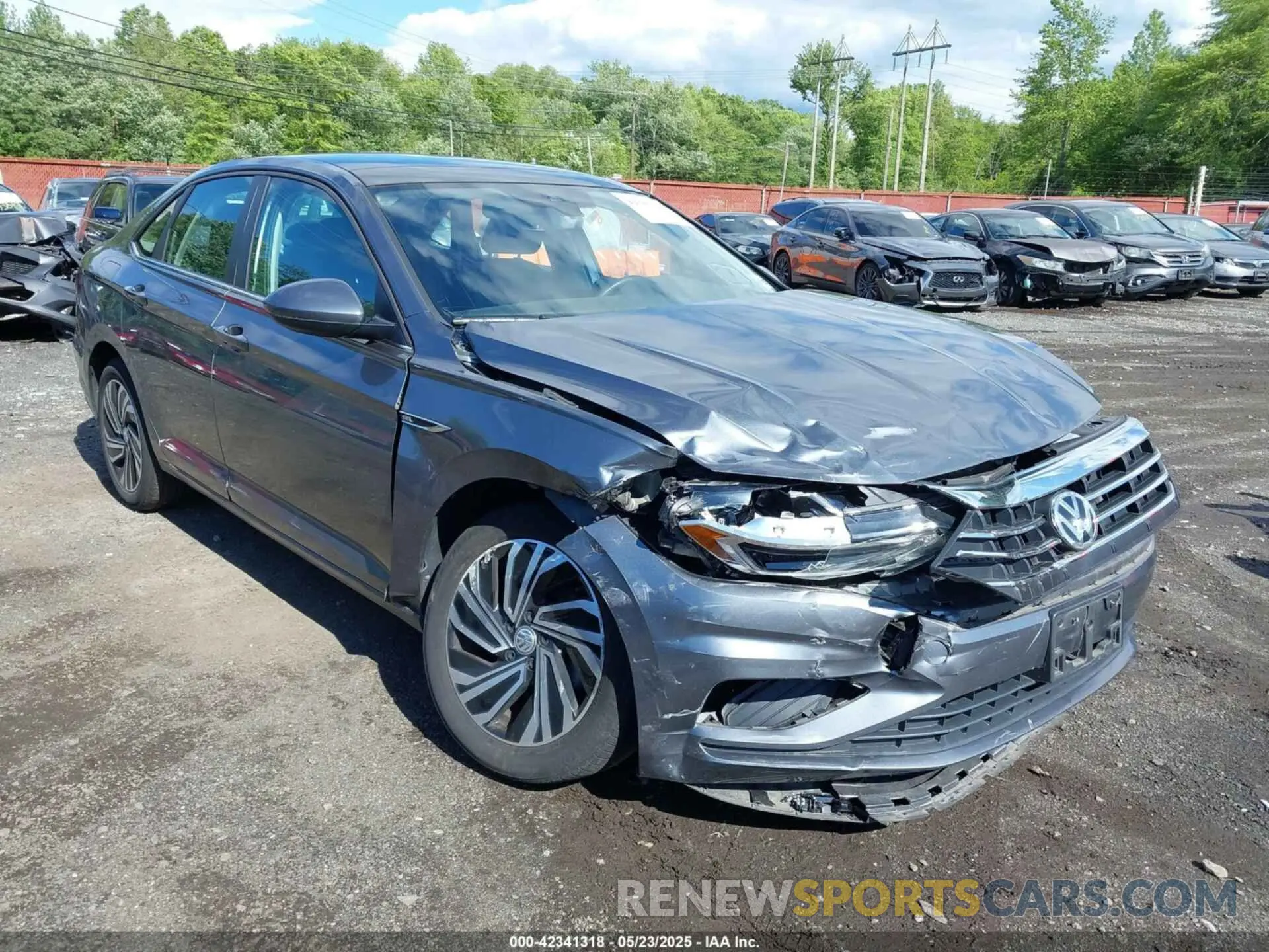 6 fotografías del automóvil dañado 3VWEB7BU2LM024016 VOLKSWAGEN JETTA 2020