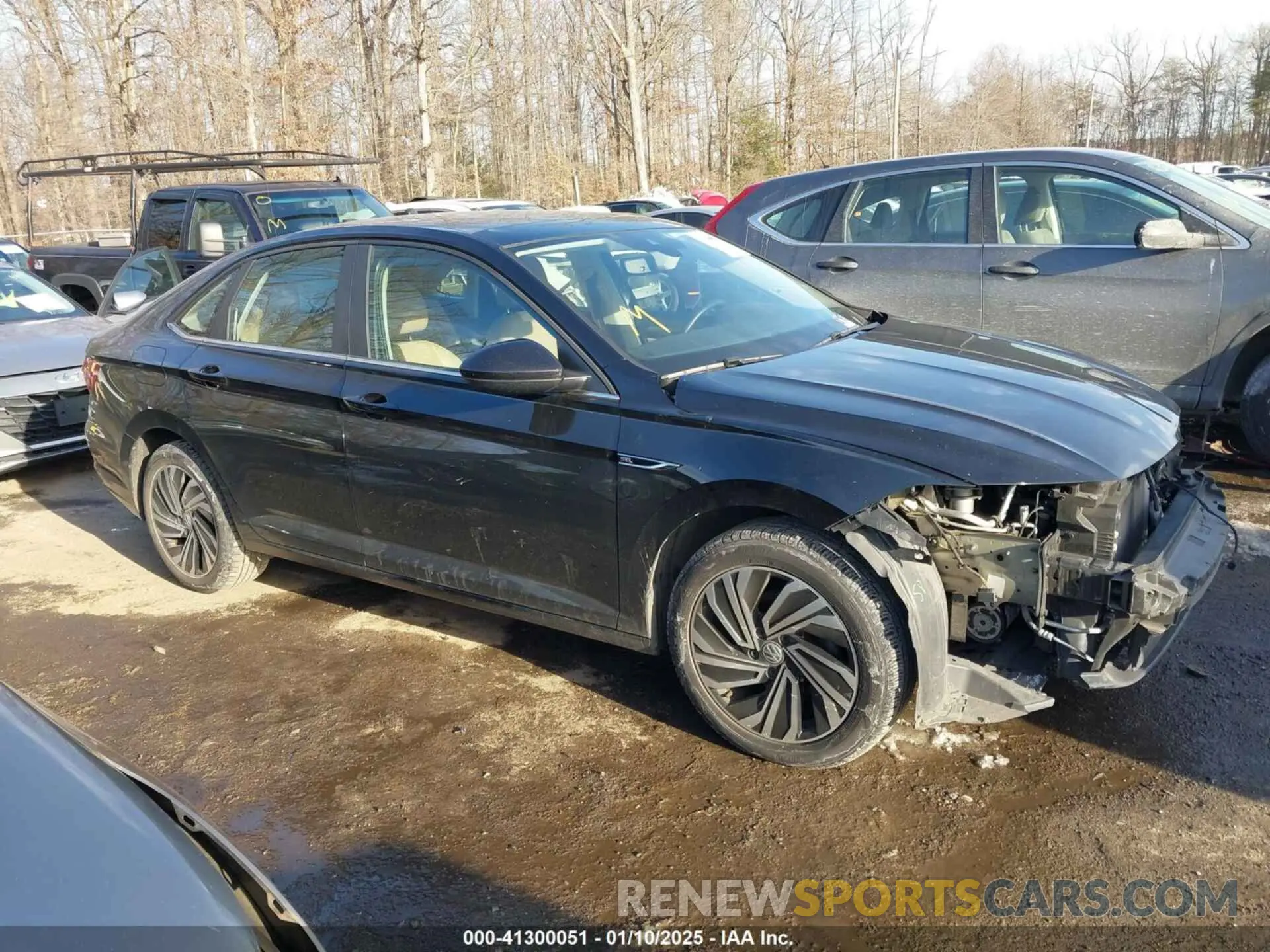 1 fotografías del automóvil dañado 3VWEB7BU2LM056514 VOLKSWAGEN JETTA 2020