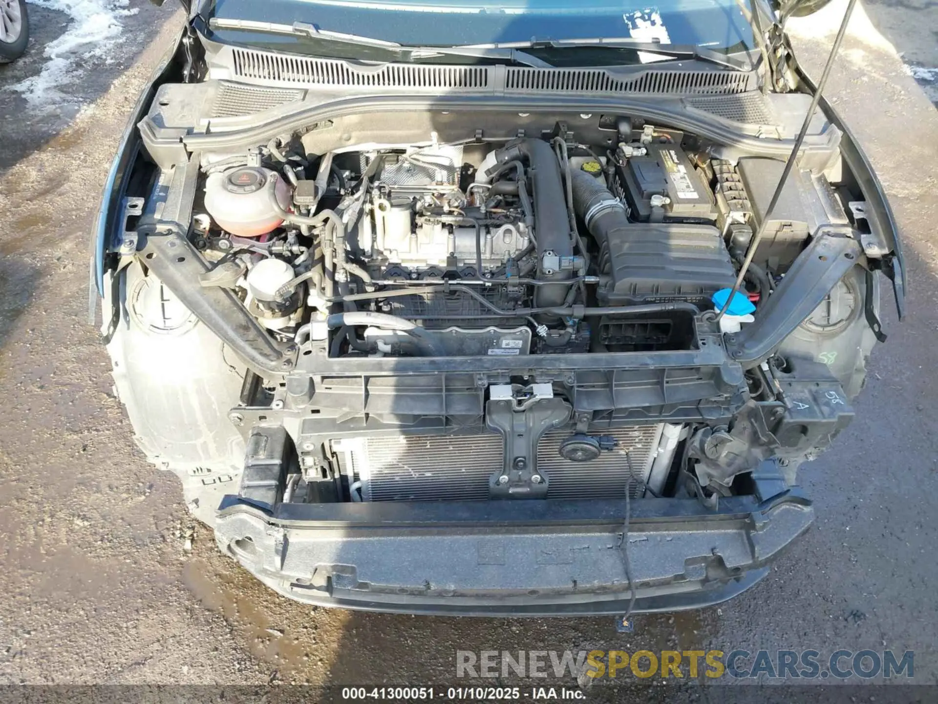 10 fotografías del automóvil dañado 3VWEB7BU2LM056514 VOLKSWAGEN JETTA 2020