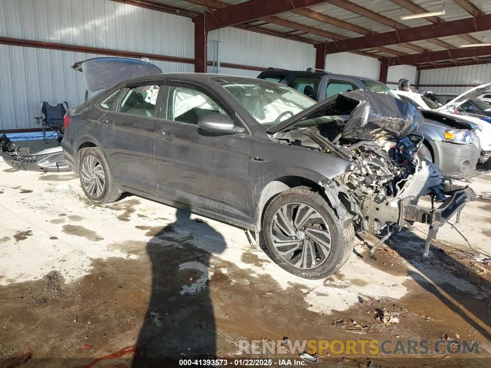 1 fotografías del automóvil dañado 3VWEB7BU3LM002428 VOLKSWAGEN JETTA 2020
