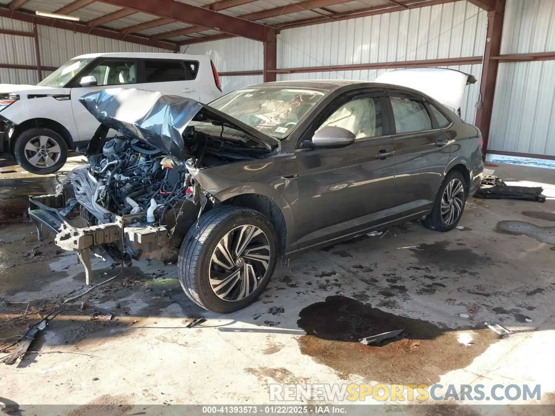 2 fotografías del automóvil dañado 3VWEB7BU3LM002428 VOLKSWAGEN JETTA 2020