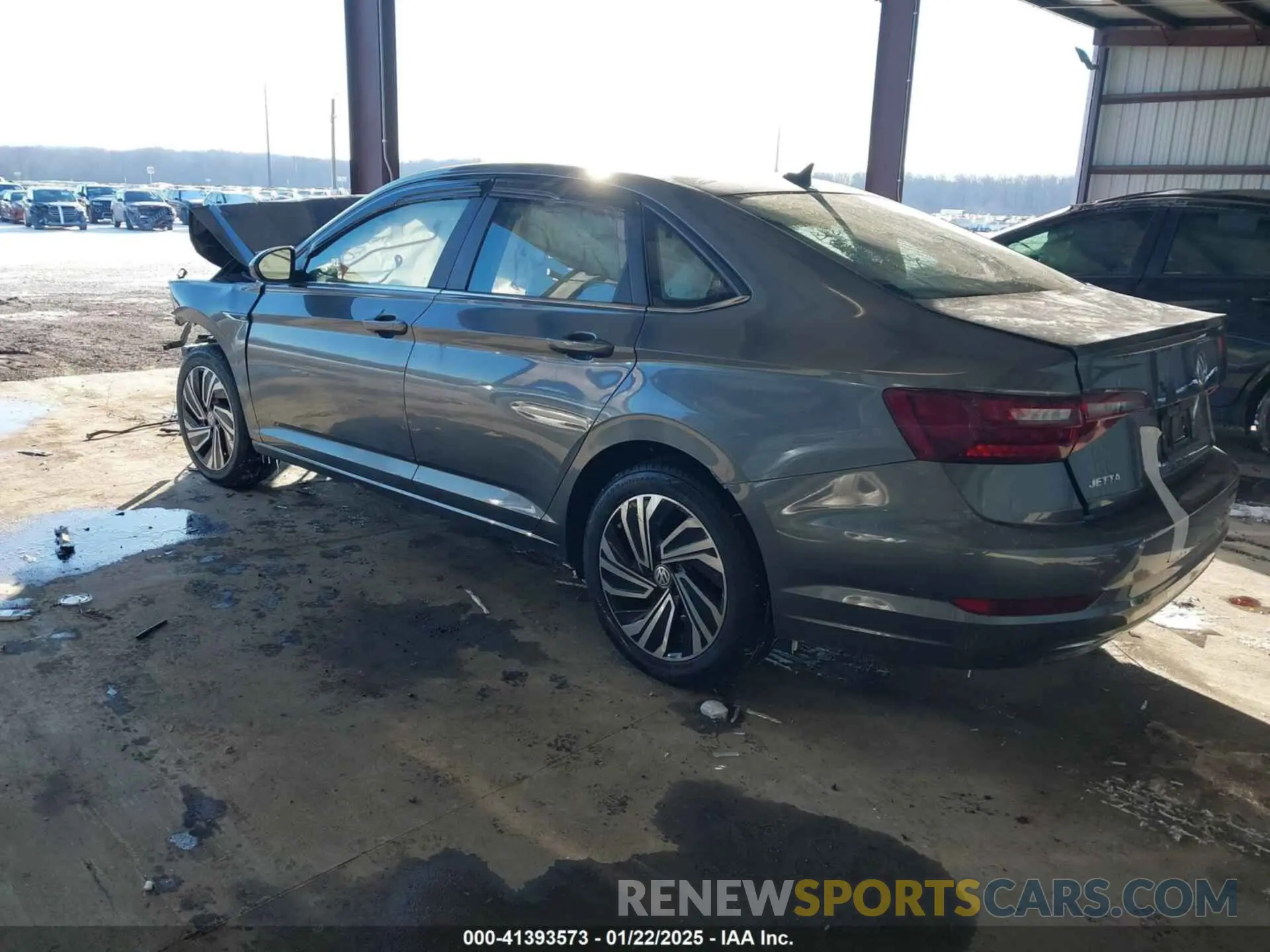3 fotografías del automóvil dañado 3VWEB7BU3LM002428 VOLKSWAGEN JETTA 2020