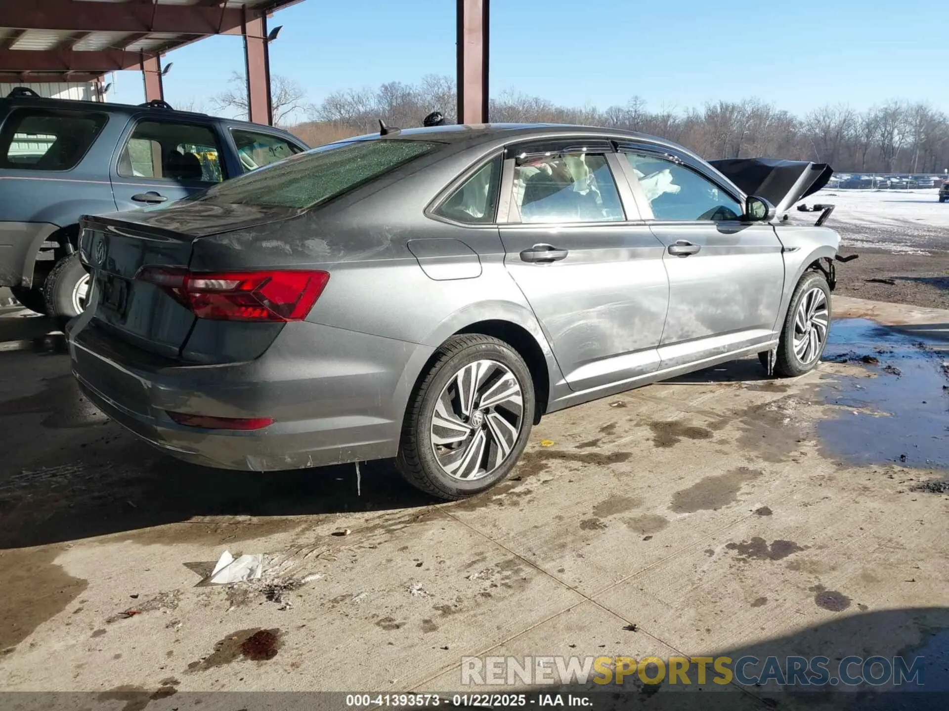 4 fotografías del automóvil dañado 3VWEB7BU3LM002428 VOLKSWAGEN JETTA 2020