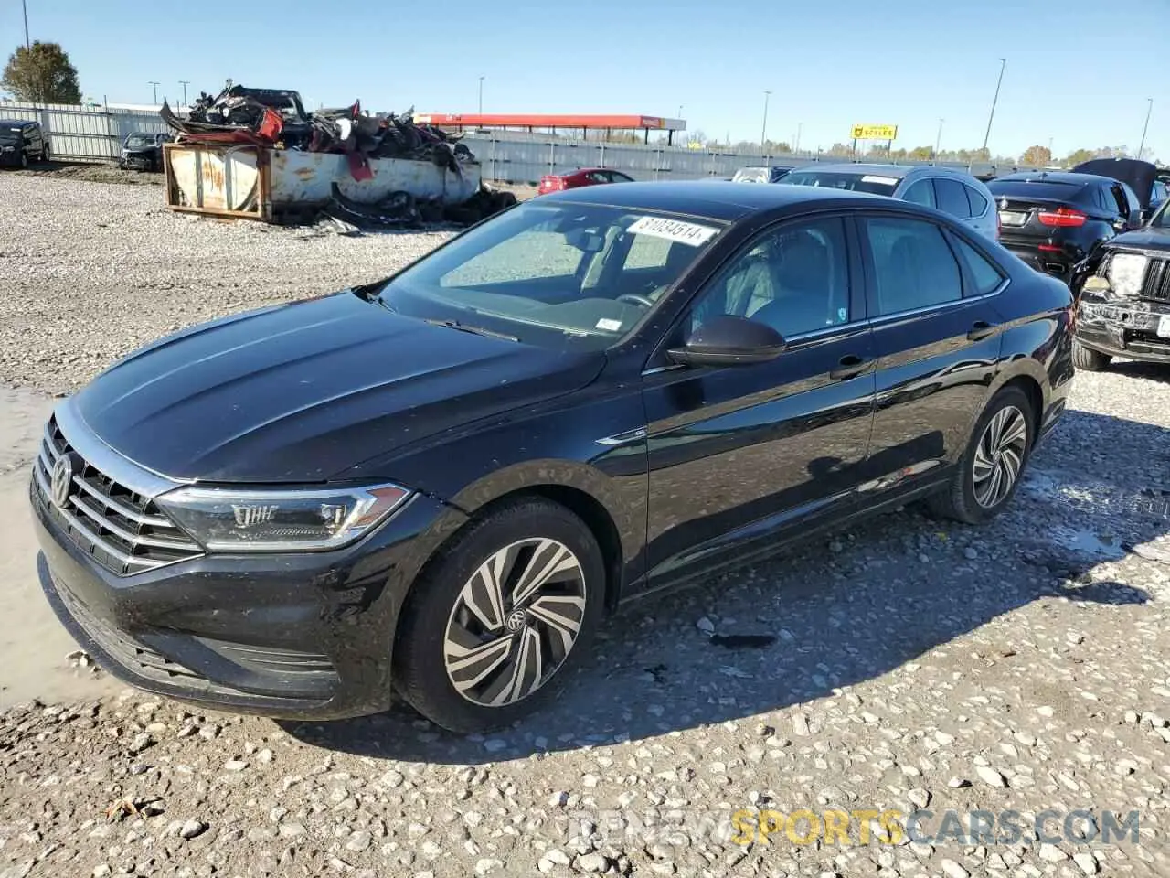 1 fotografías del automóvil dañado 3VWEB7BU4LM071211 VOLKSWAGEN JETTA 2020